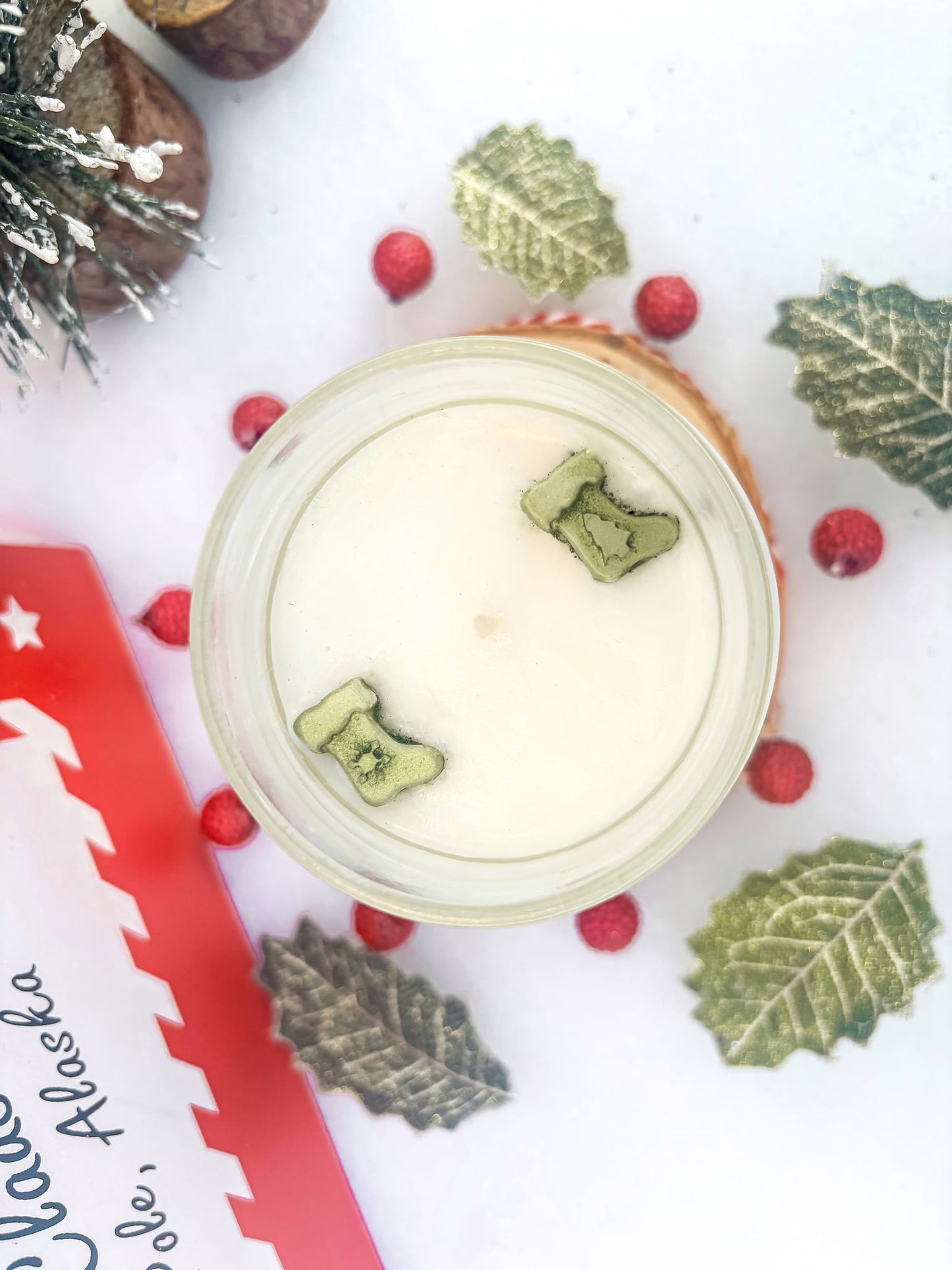 Santa's Workshop Limited Edition Christmas candle