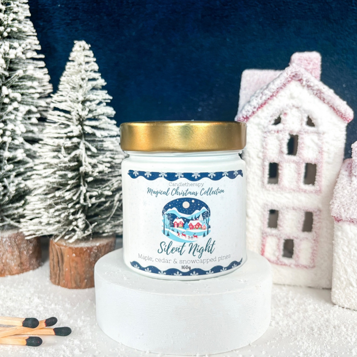 Silent Night Limited Edition Christmas candle