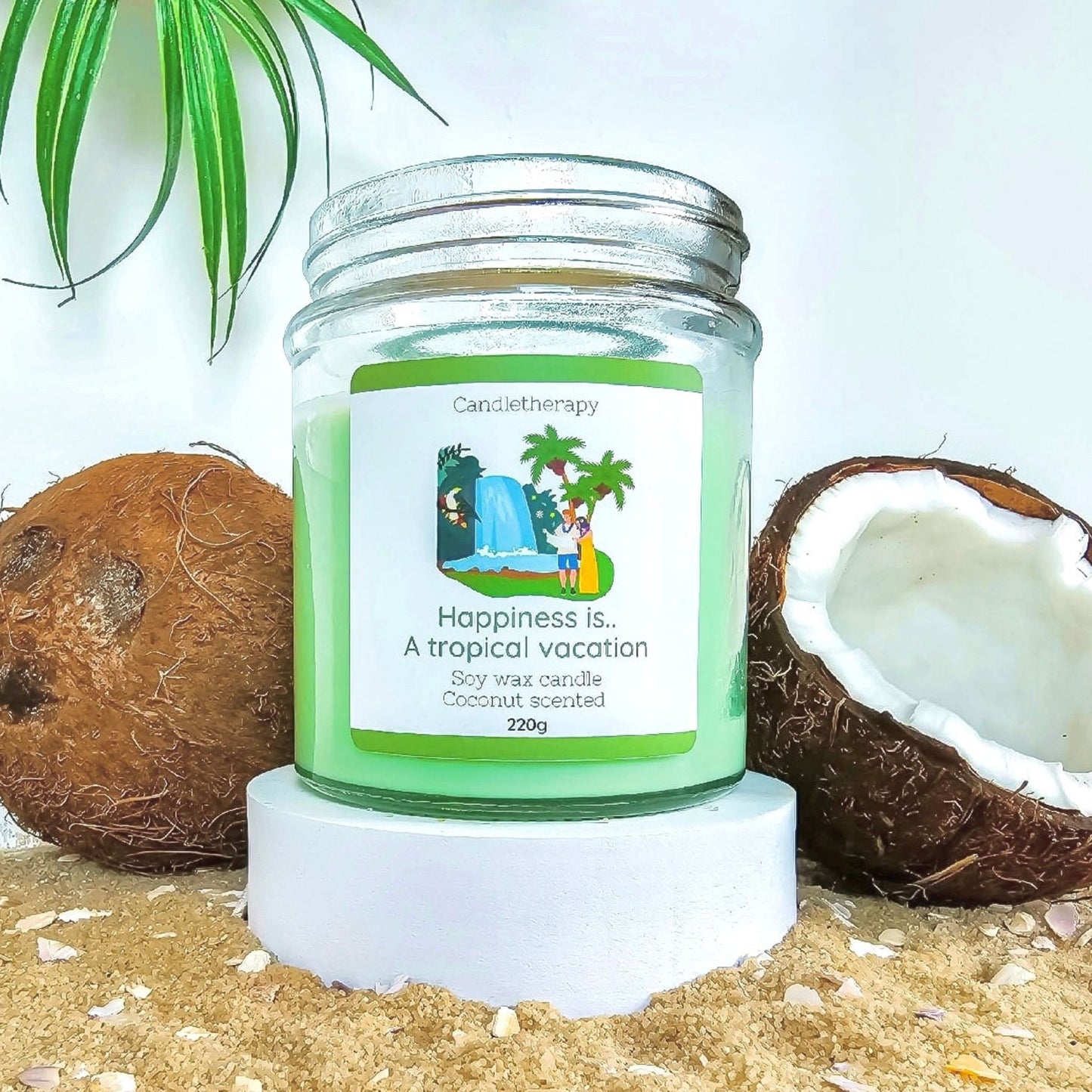 Coconut candle