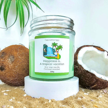 Coconut candle