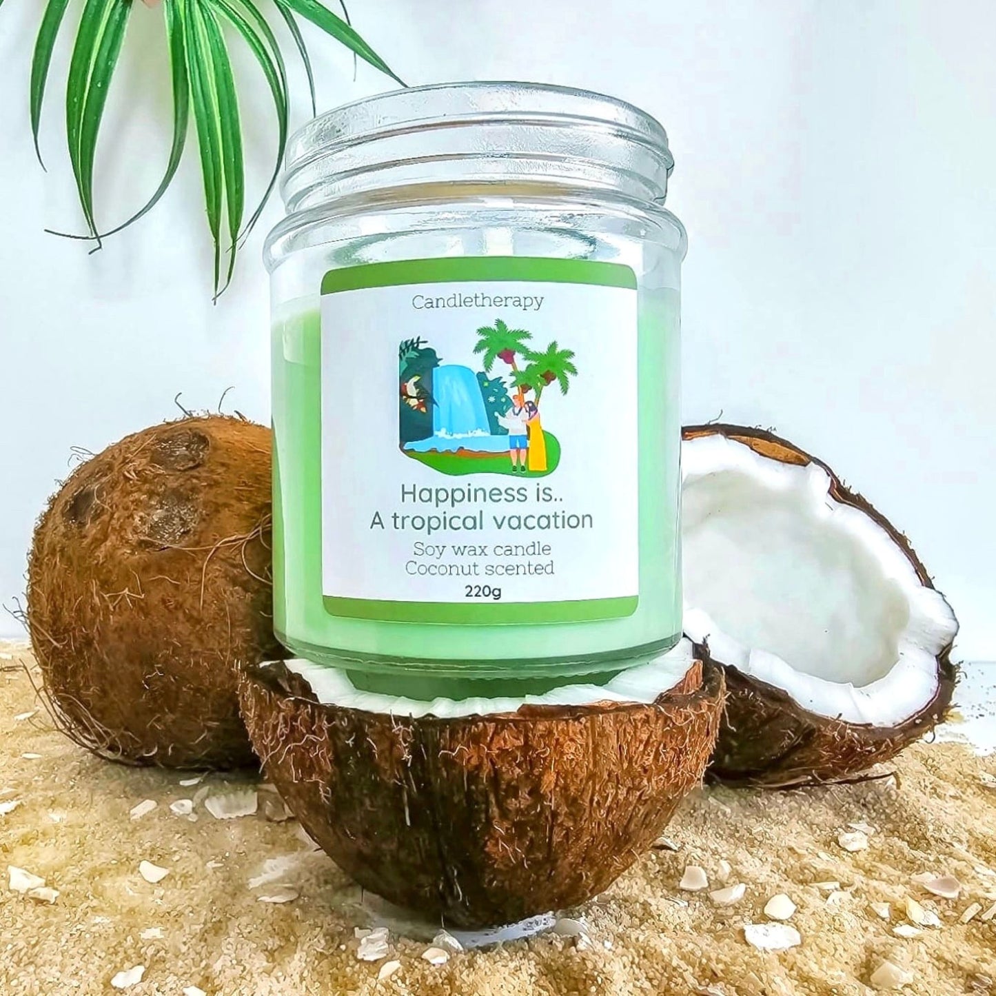 Coconut candle