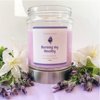 Lavender candle