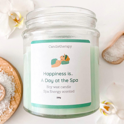 Spa Energy candle